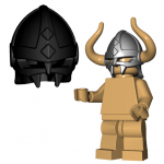 LEGO Viking Helmet by Brick Warriors