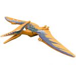 LEGO Dinosaur: Pteranodon (Skinwing), Large, Orange-Yellow with Gray and Purple