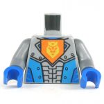 LEGO Torso, Blue Plate Mail With Lion Emblem
