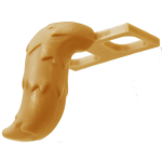 LEGO Minifigure Tail, Fluffy, Light Brown