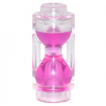 LEGO Hourglass with Pink Sand