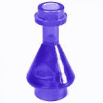 LEGO Erlenmeyer Flask, Transparent Violet