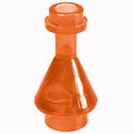 LEGO Erlenmeyer Flask, Transparent Orange