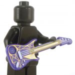 LEGO Electric Guitar, Stratocaster, Dark Purple