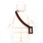 LEGO Scabbard with Shoulder Strap, No Back Stud (LEGO), Dark Brown