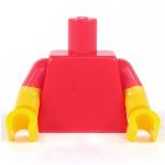 LEGO Torso, Red Short-sleeved Shirt, Slingshot