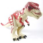 LEGO Dinosaur: Tyrannosaurus Rex (Dreadfang), Huge, Tan and Red