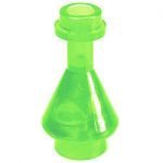 LEGO Erlenmeyer Flask, Transparent Bright Green