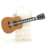 LEGO Acoustic Guitar, Light Brown