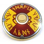 LEGO Round Shield with Rounded Front, Fish Pattern [CLONE] [CLONE] [CLONE] [CLONE] [CLONE]