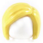 LEGO Hair, Female, Short Bob Cut, Light Yellow