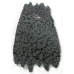 LEGO Custom Cape / Cloak, Wooly, Dark Gray and Dark Brown Mottled Texture