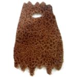 LEGO Custom Cape / Cloak, Wooly, Reddish Brown with Leather Texture