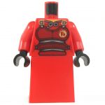 LEGO Torso, Female, Red with Clasp [CLONE] [CLONE]