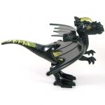 LEGO Black Dragon, Adult, Gold Highlights