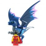 LEGO Blue Dragon (or Lunar Dragon), Adult, Dark Blues