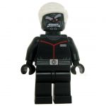 LEGO Drow House Captain (or Fighter), Black Jacket with Red Piping