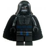 LEGO Drow, Black Skeletal Outfit with Dark Blue Sash (Arachnomancer, Commoner, Rogue)
