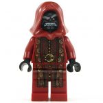 LEGO Drow, Dark Red Outfit with Hood (Arachnomancer, Commoner, Rogue)