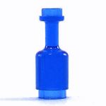 LEGO Round Bottle, Transparent Dark Blue