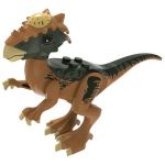 LEGO Dinosaur: Pachycephalosaurus, Light Brown with Black Markings
