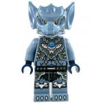 LEGO Lycanthrope: Werebat, Hybrid Form, Sand Blue, Armored