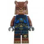LEGO Lycanthrope: Werebear, Blue Shirt and Armor, Bare Arms