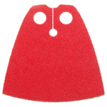 LEGO LEGO Cape, Standard Shape, Red, Stretchy Fabric