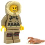 LEGO Crawling Claw (PF2 Crawling Hand), Medium Tan with Four Fingers