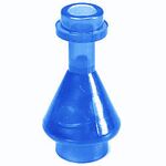 LEGO Erlenmeyer Flask, Transparent Dark Blue
