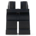 LEGO Legs, Plain Black