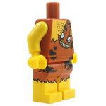 LEGO Animal Hide Outfit with Bone, Dark Orange