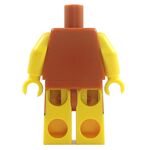 LEGO Animal Hide Outfit with Bone, Dark Orange
