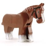 LEGO Draft Horse (custom painted)