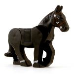 LEGO Riding Horse, black, v2