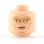 LEGO Head, Large Gray Eyes and Cheek Lines