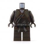 LEGO Black Keikogi with Armored Shoulder Pads