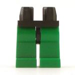LEGO Legs, Green with Black Hips