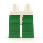 LEGO Legs, Green with White Hips