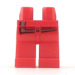 LEGO Legs, Red with Shirt Bottom