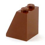 LEGO Robe Bottom or Skirt, Plain Reddish Brown
