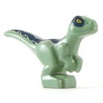 LEGO Dinosaur: Velociraptor (or PF Compsognathus), green