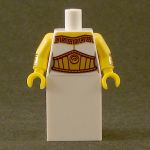 LEGO Robe, Gold Trim and Large Gold Belt