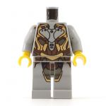 LEGO Gold and Gray Armored Female Body