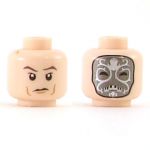 LEGO Head, Light Flesh, Frown / Mask
