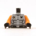 LEGO Armored Torso with Orange Arms