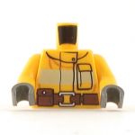 LEGO Torso, Bright Light Orange with Belt and Pouch