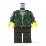 LEGO Dark Green Hoodie, Black Pants