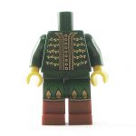 LEGO Fancy Dark Green Pants and Shirt, Renaissance Style