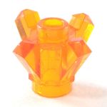 LEGO Crystal, 4 points, Orange